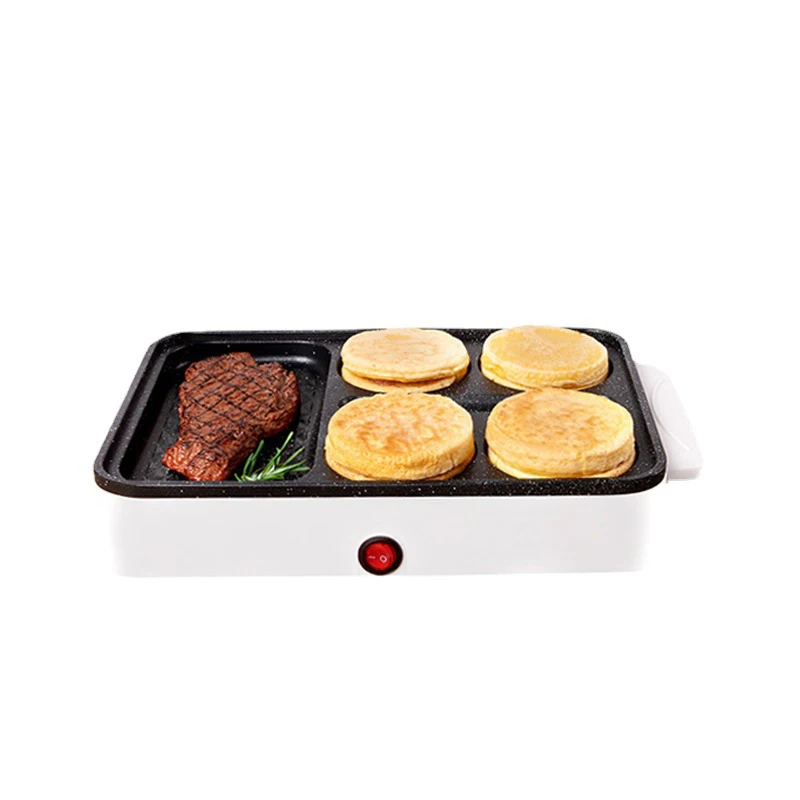 3 in 1 Breakfast Machine Bread Maker Toaster Electric Mini Oven Fried Egg Burger Machine Kitchen Cooking Roti Maker Household 4