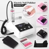 High Quality Electric Nail Drill Machine 45000 RPM Electric File HD Display Metal Manicure Pen Professional nail lathe Sander 2