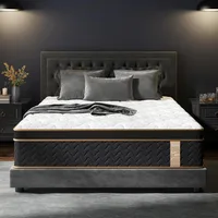 Queen Mattress, 12-Inch Deluxe Hybrid Mattresses, Fiberglass-Free Memory Foam Mattress in a Box, Individual Pocket Spring 1