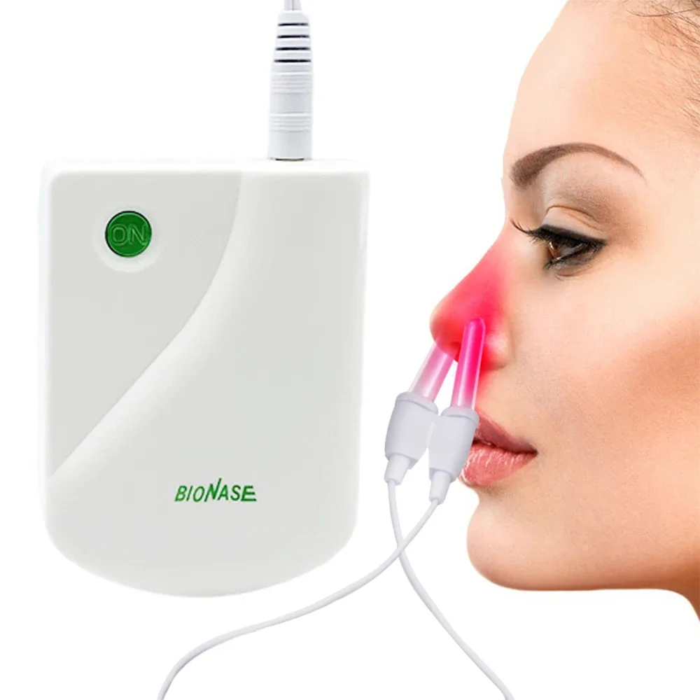 

Rhinitis Sinusitis Cure Therapy BioNase Nose Treatment Nasal Massage Device Cure Hay Fever Low Frequency Pulse Laser Health Care