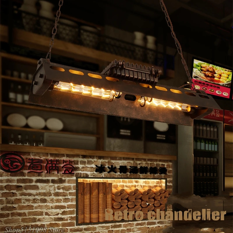 

Amercian Loft Vintage Pendant Light Fixtures Style Edison Industrial Lighting For home decor Indoor Hanging Retro Iron DropLight