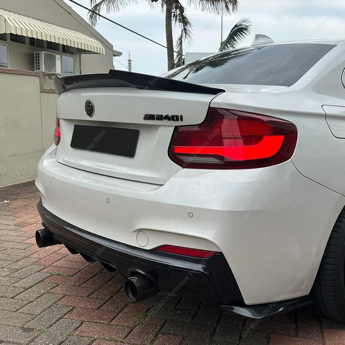 ヒ*ノ様 BMW純正 F22 F23 M Performance ディフューザー BMW 純正 F22 F23 2シリーズ M Performance リヤ ディフューザー