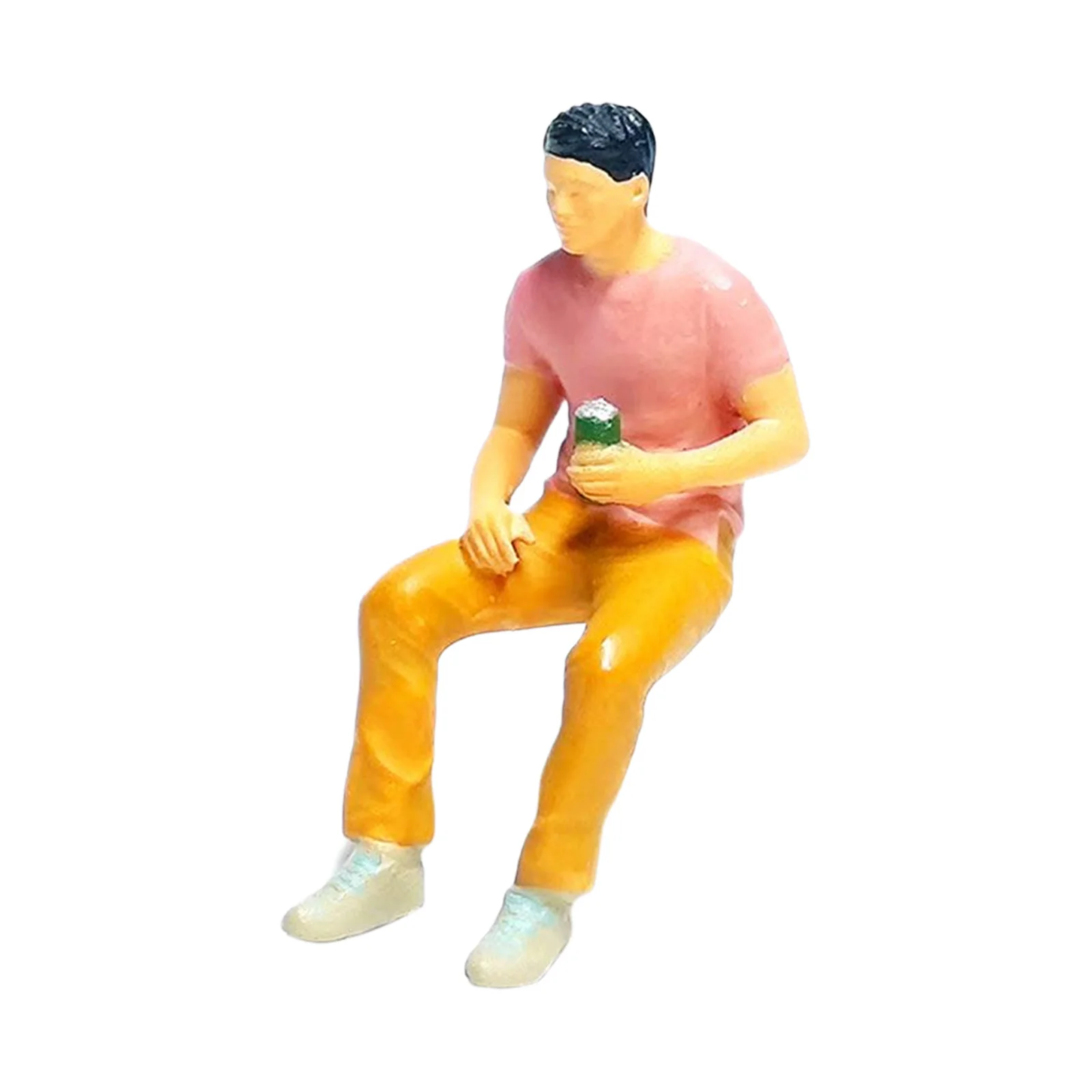 2 Figurines De Personnes 1/64 - Hauteur ~2.8 Cm, Résine, Pour Diorama Ou Modélisme