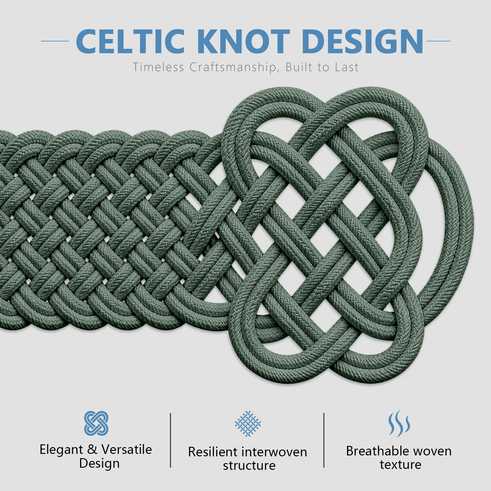 Enhanced Nylon Braided Magnetic Strap
