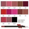 Nude Brown Lip Liner Pencil Lipstick Matte Smooth Waterproof Lipliner Long Lasting Non-stick Cup Lipstick Pen Beauty Cosmetics 6