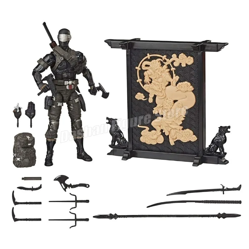 G.I. Joe Classified Series Desert Commando Snake Eyes Action Figure 6 Pollici Con 9 Accessori