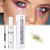 10ML Glitter Body Glue Eyeshadow Gel For Eye Face Body Powder Shimmer Temporary Tattoo Set Lasting Primer Glue 6