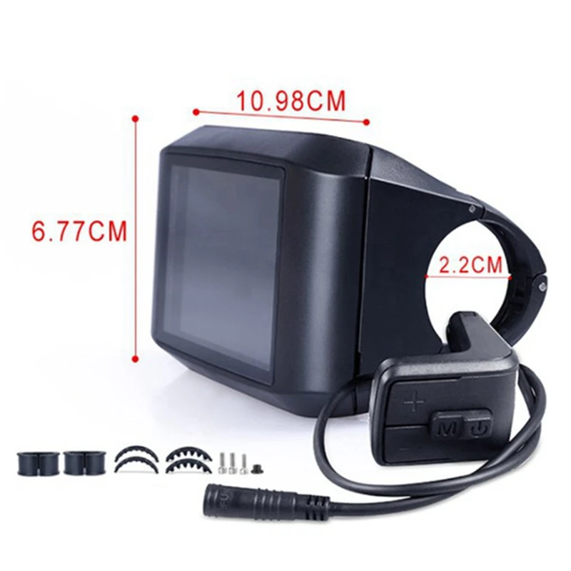 Bafang 미드 모터 컬러 디스플레이 750C BBS01 BBS02B BBS03 G320 G340 M620 M400 UART 프로토콜 라운드 헤드 5PIN 커넥터
