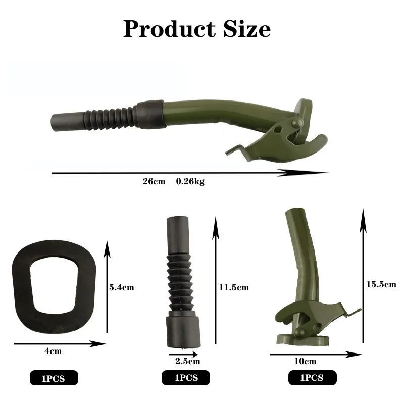 5/10/20L Jerry Cans Metal Rubber Jerry Gerry Can Pouring Spout Flexible Nozzle Petrol Fuel Seal Ring Petrol Can petrol can