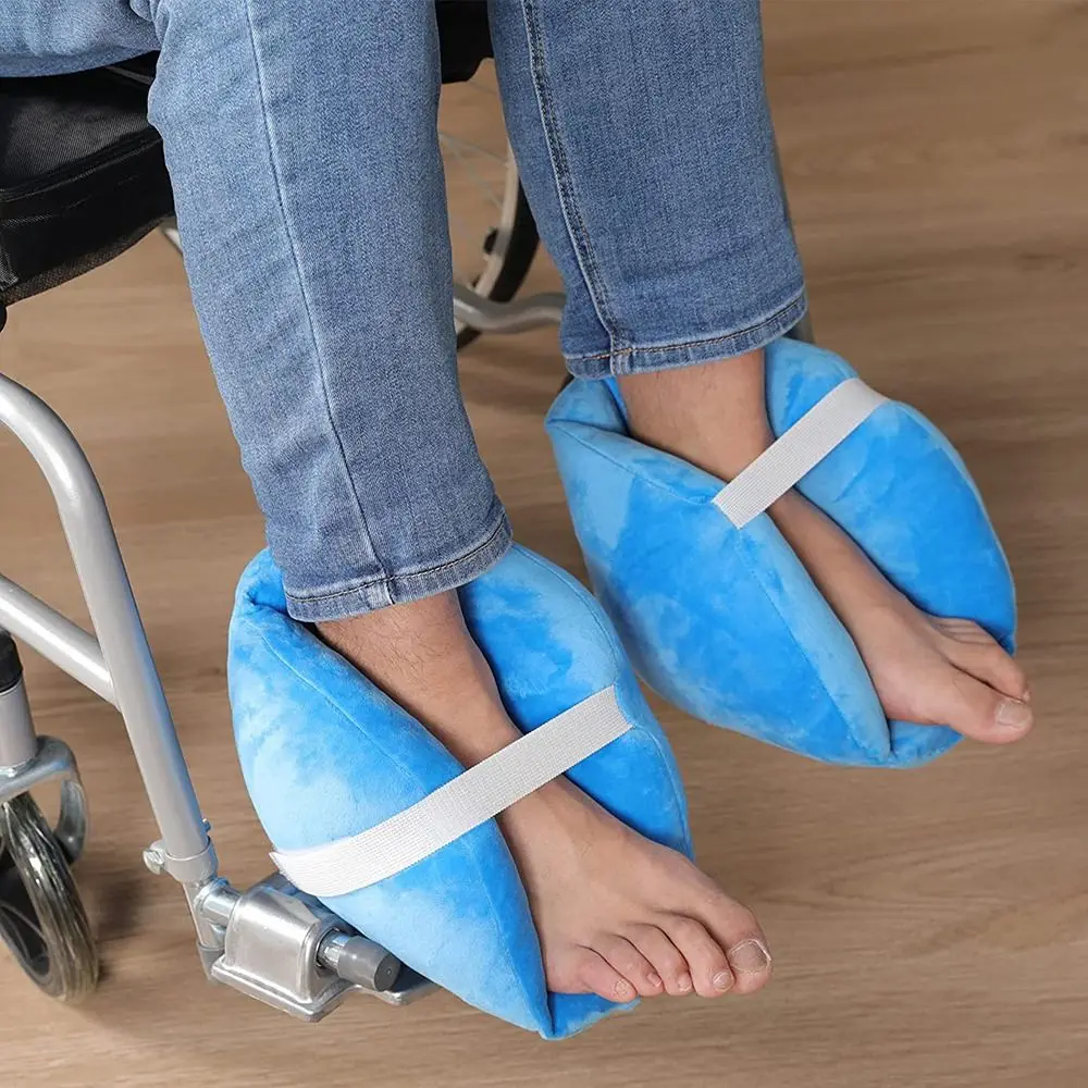 1PairHeelProtectorsBedSorePillowHeelCushionsforHeelPain