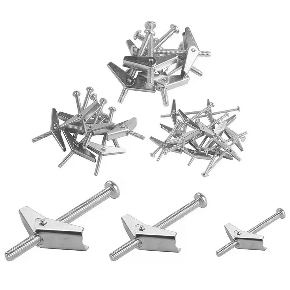 

Aircraft Expansion Screw Replacement Toggle Bolts Wall Hanging Accessory Steel Dry Anchor