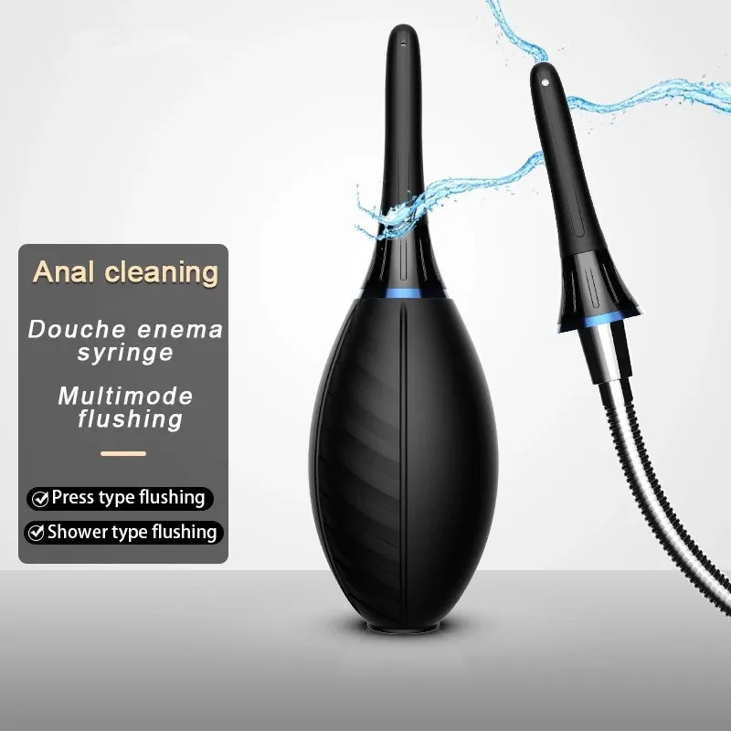 Adult Anal Irrigator Manual Cleaning for Men and Women