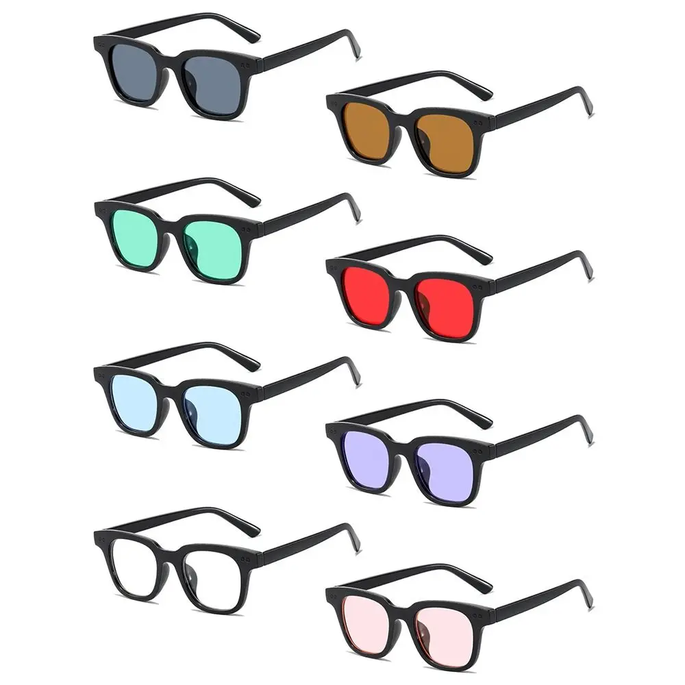 

Vintage Square Frame Sunglasses Luxury Retro Shades Ocean Lens Sun Glasses Colorful UV Protection Shades Summer Eyewear