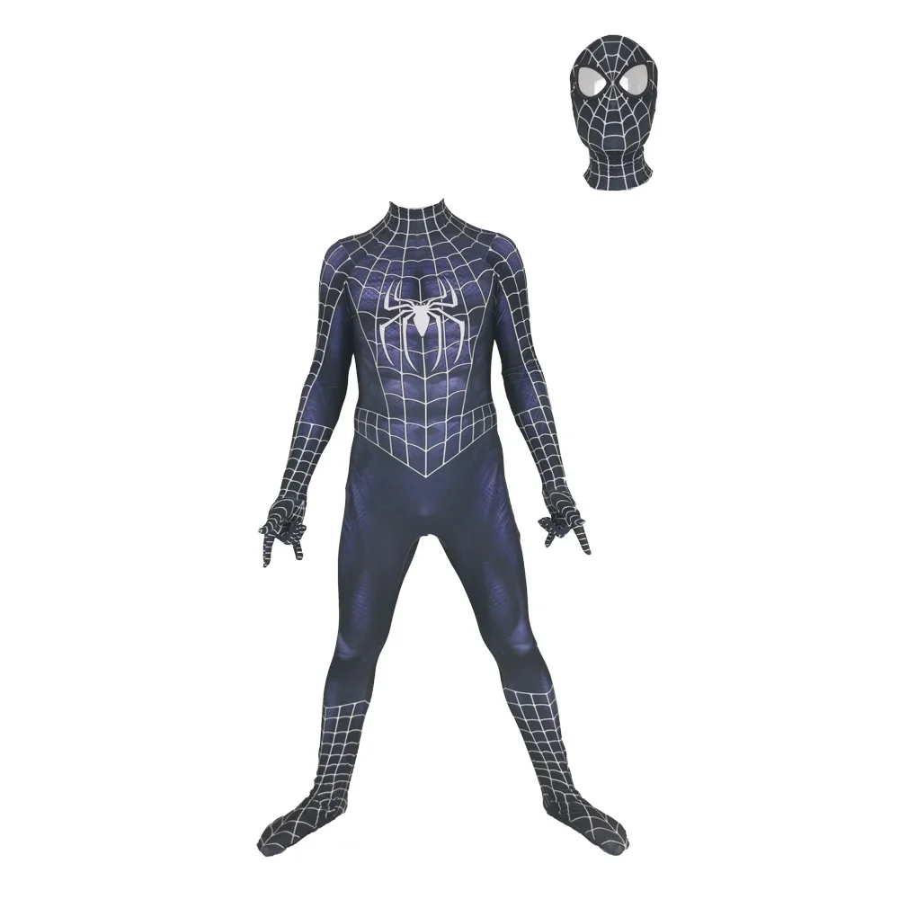 thumbnail image 1 of Disfraz de superhéroe para niños y adultos, disfraz de superhéroe Raimi Raimi Spiderman, mono Zentai de piel, monos para fiesta de Halloween, 1 of 4