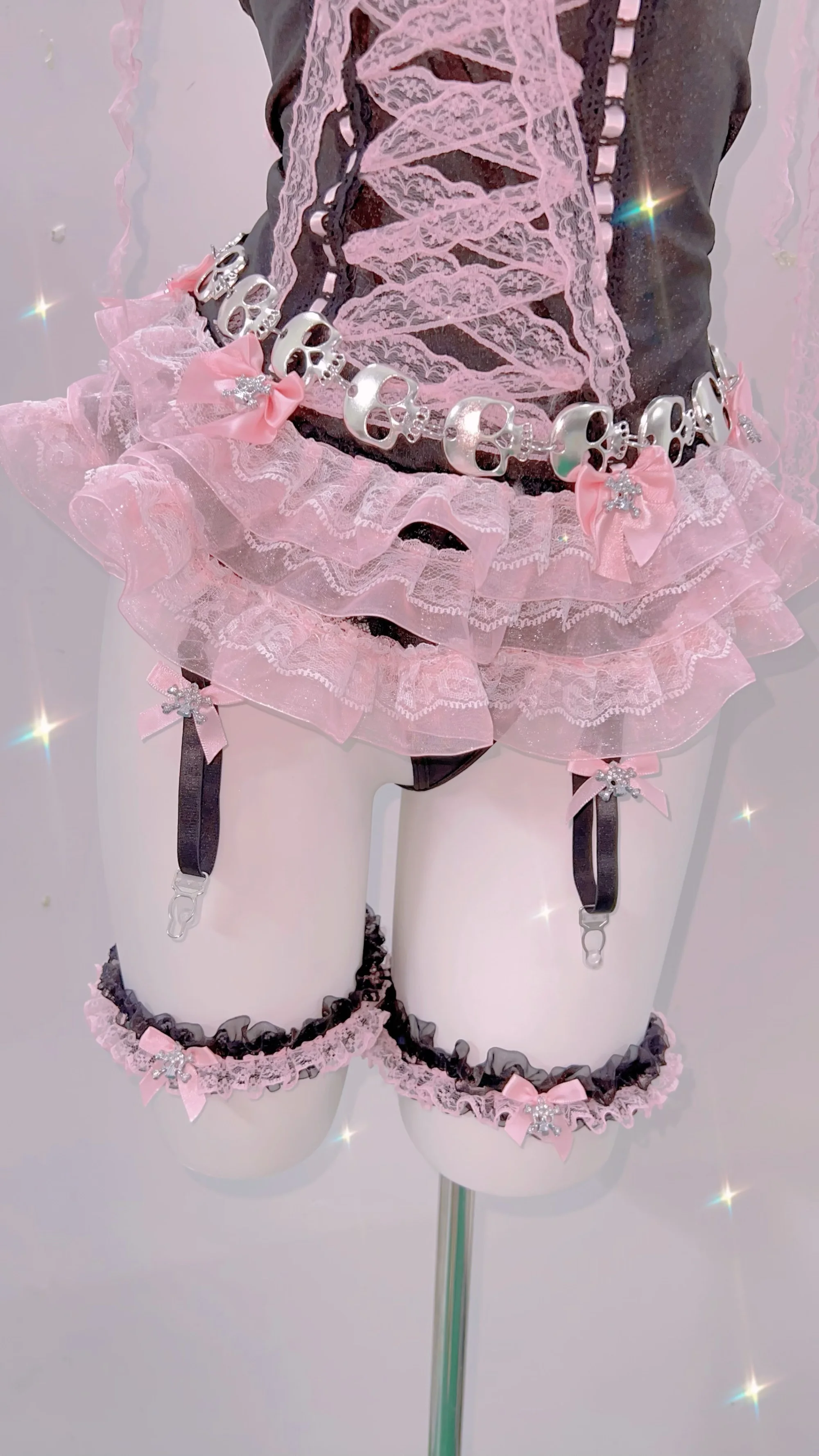 Frilly Lace Bustier Top 3