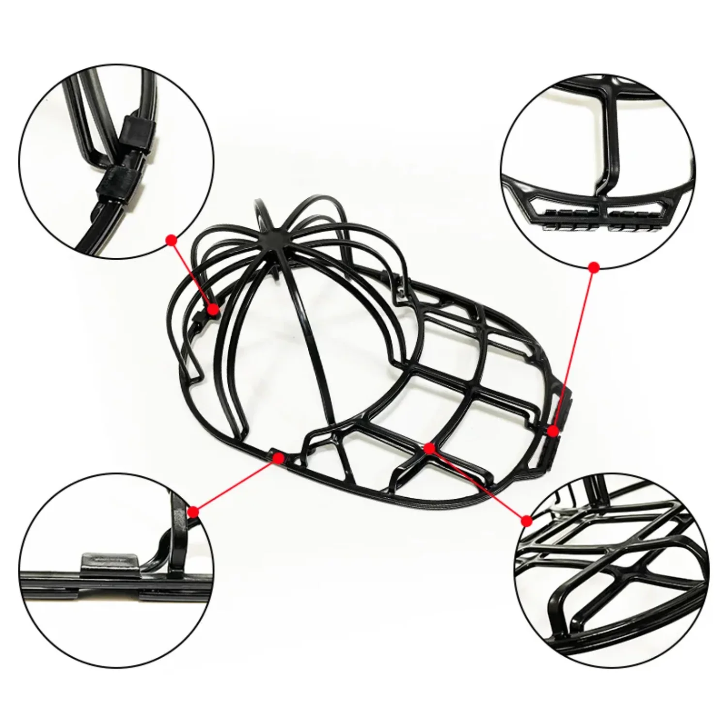 Hat Washer Frame Baseball Washer Anti-deformation Protector Rack Dishwasher Washing Machine Hat Cleaners Shaper