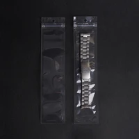 TETP 100Pcs Transparent Watch Band Packaging Bags With Hang Hole Accessories Necklace Storage Display Ziplock Plastic Bag 2