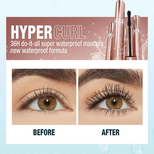 O.TW O.O 마스카라 4D 실크 섬유 마스카라, 방수 엑스트라 볼륨, 번짐 방지, 컬링 속눈썹 연장, 아이 메이크업 도구 4
