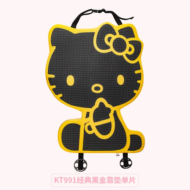 Sanriod Anime Kt Cat Car Seat Cover Cartoon Seat Protect Cushion Automobile Cushion Protector Pad Kawaii Car Accessories Gift