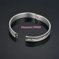 Gold Bangles for Women Chunky Leaf Flower Bangles Bracelets Gold Silver Plated Copper Metal CZ Bracelets Wedding Wristband 2