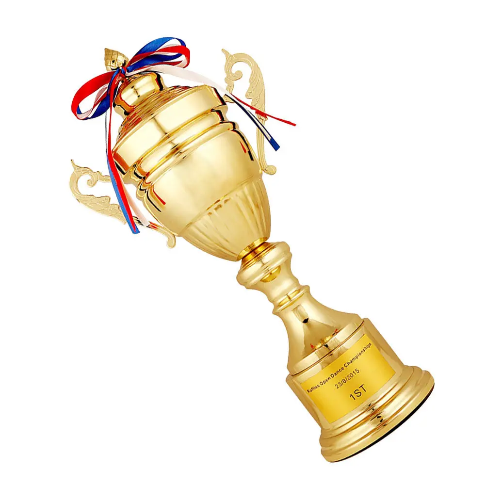 골든 크리에이티브 어워드 트로피 37cm 금속 베이스 시상식 상패 파티 선물 교실 스포츠 연회 대회 선물
