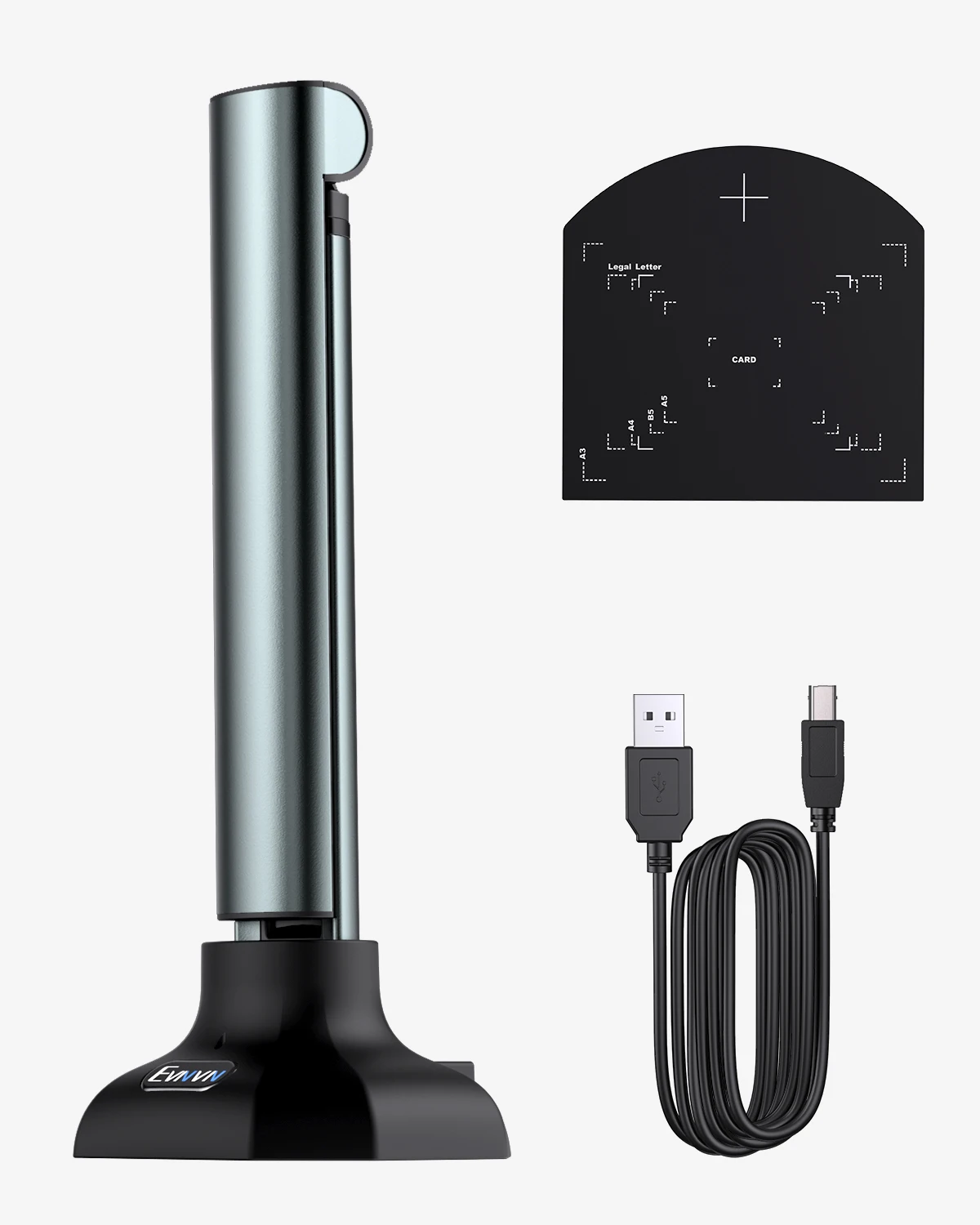 Portable Book Scanner With Extension Stand 12MP USB Document Camera OCR Zoom for A3/A4 Size Laptop Web Conferencing Paint Tool