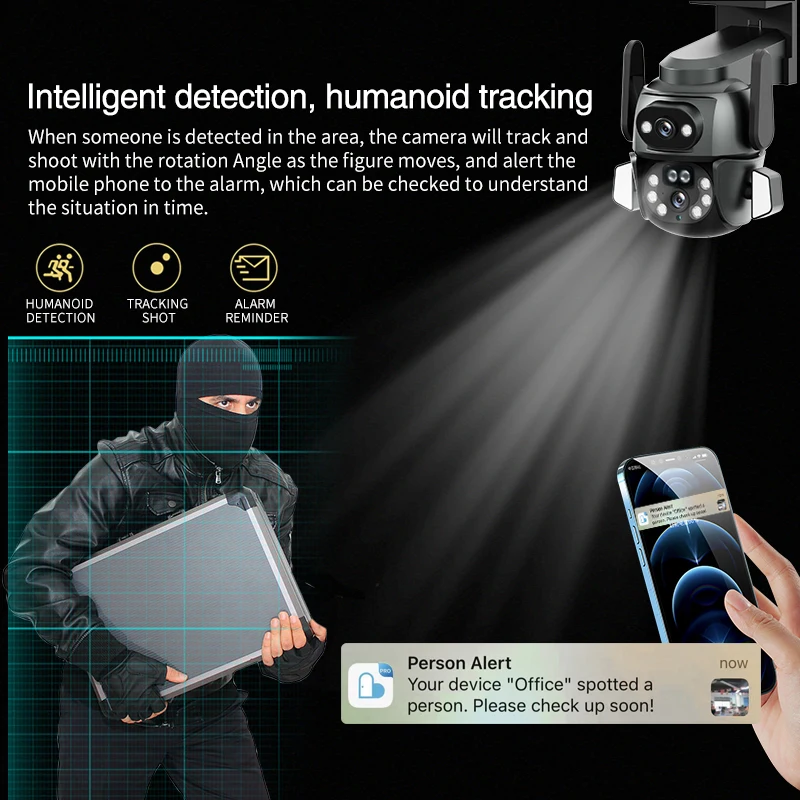 Рисунок 5 - Наружная Wi-Fi камера 4 МП HD Водонепроницаемая 4