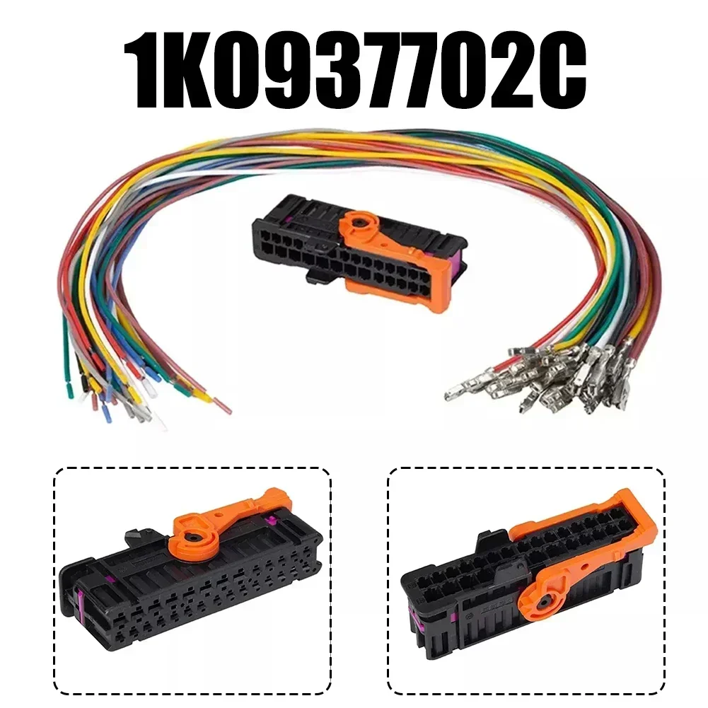 Left Right Door Cable Wiring Harness Plug For Skoda Fabia Stufenheck (6Y3) 2000-2007/ Roomster(5J) 2006-2015 1pc door handle cable repair