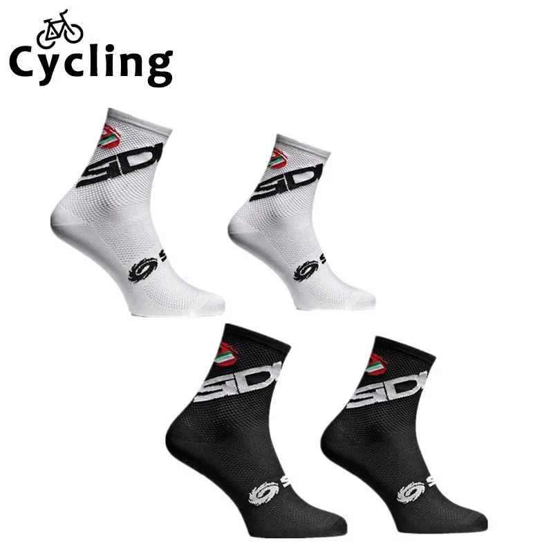Calcetines de ciclismo profesionales para hombre y mujer, medias transpirables para deportes al aire libre, carreras y ciclismo