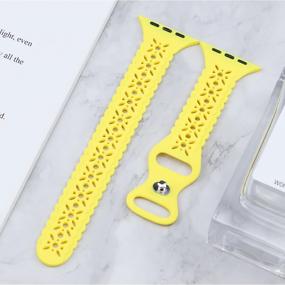 Premium Silicone Sport Band - Durable Rubber Strap