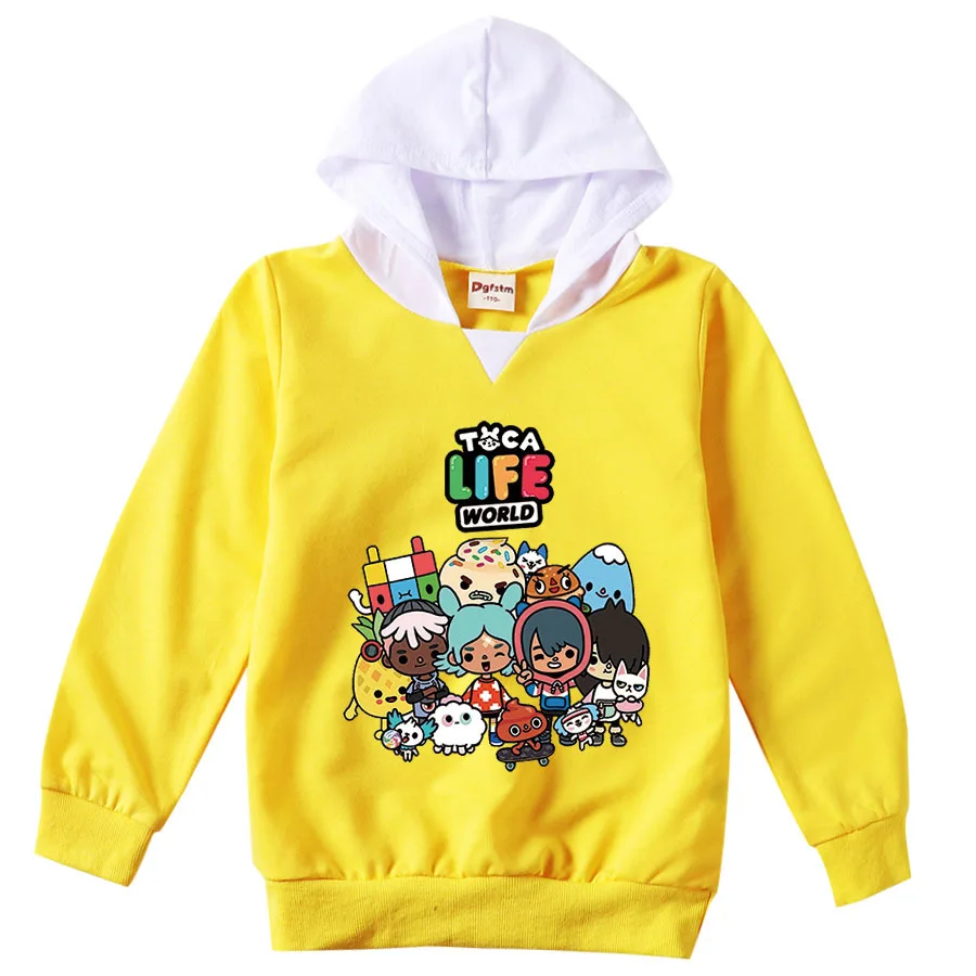 toca boca and gacha life | Kids Pullover Hoodie