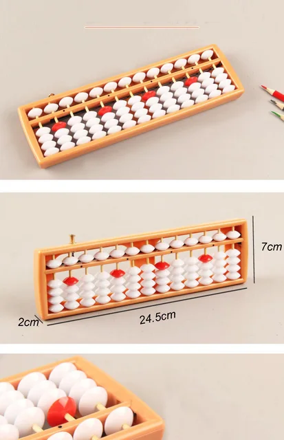 Abaco Soroban Cinese 13 Cifre Per Bambini - Strumento Educativo Per Matematica E Calcolo - Foto 10