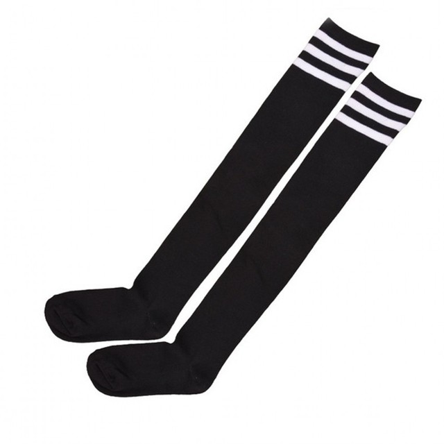 Stockings Sexy Socks Striped Thigh High Warm Stockings for Winter Girls Skirt bottoming Base Knee high Socks Fashion 2020