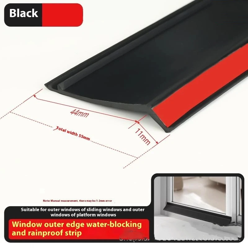 Balcony Windproof Insulation Weatherstrip for Window Sealing and Water Blocking