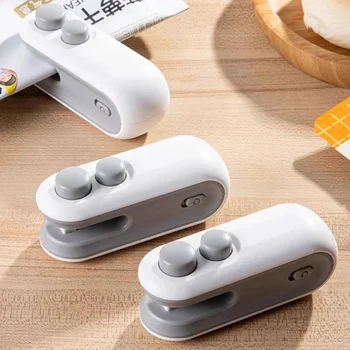 2 In 1 Sealer Cutter Multifunctional Portable Resealer Machine Handheld Bag Sealing Machine for Food Storage Snacks Freshness 1