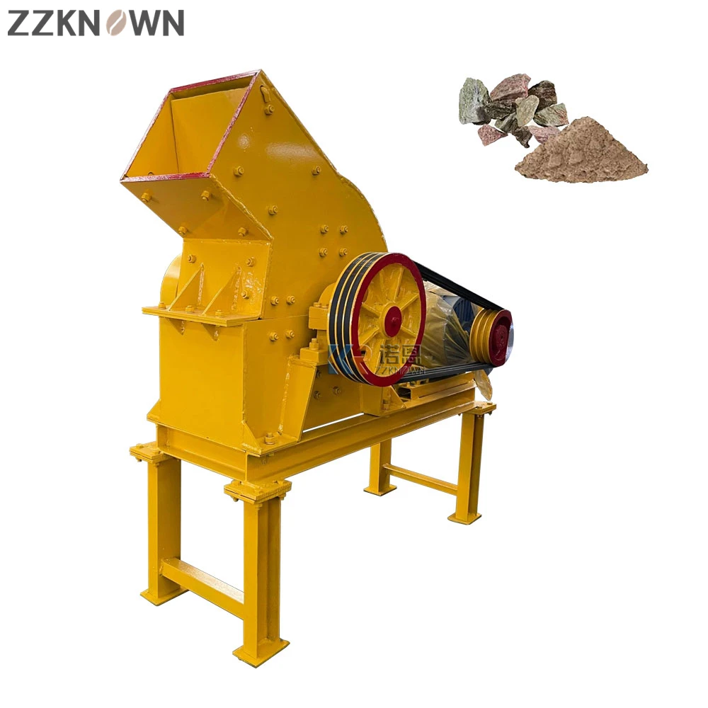 ElectricPortableMobileJawCrusherMachineShredderCoalStoneHammerCrusherMillRockStone