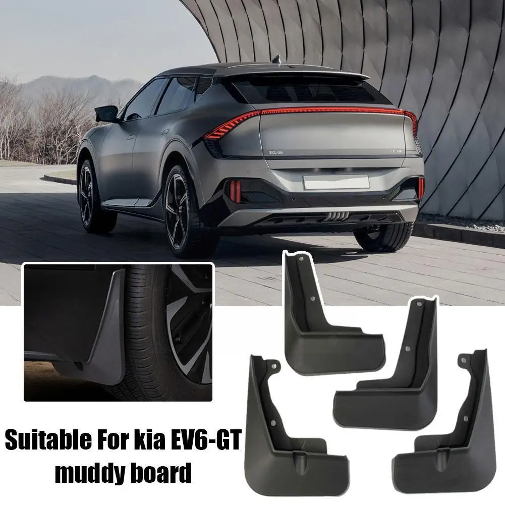 Car Accesorios 4pcs Set Front & Rear Splash Guards Mud Flaps Guards For