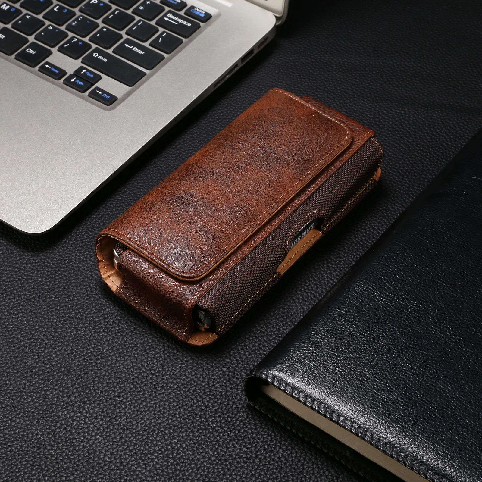 Fulaikate Taillen tasche für Samsung Z Fold 5, horizontale Herren tasche für Zfolding 3, tragbares Holster für Huawei Mate x2 – Detail 25
