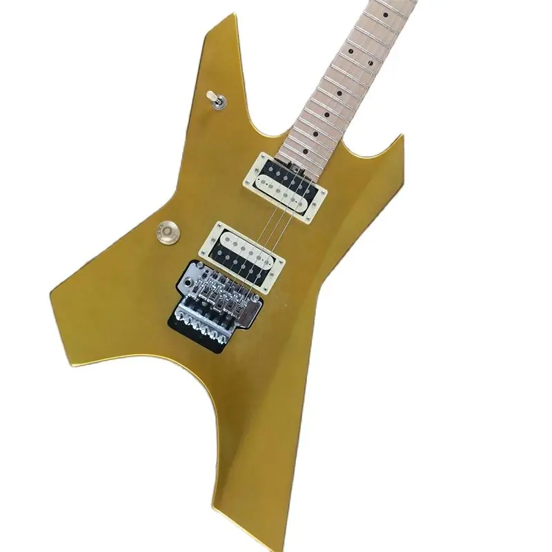 

Индивидуальная двойная электрогитара рок-н-ролла, одиночный и двойной звукосниматель