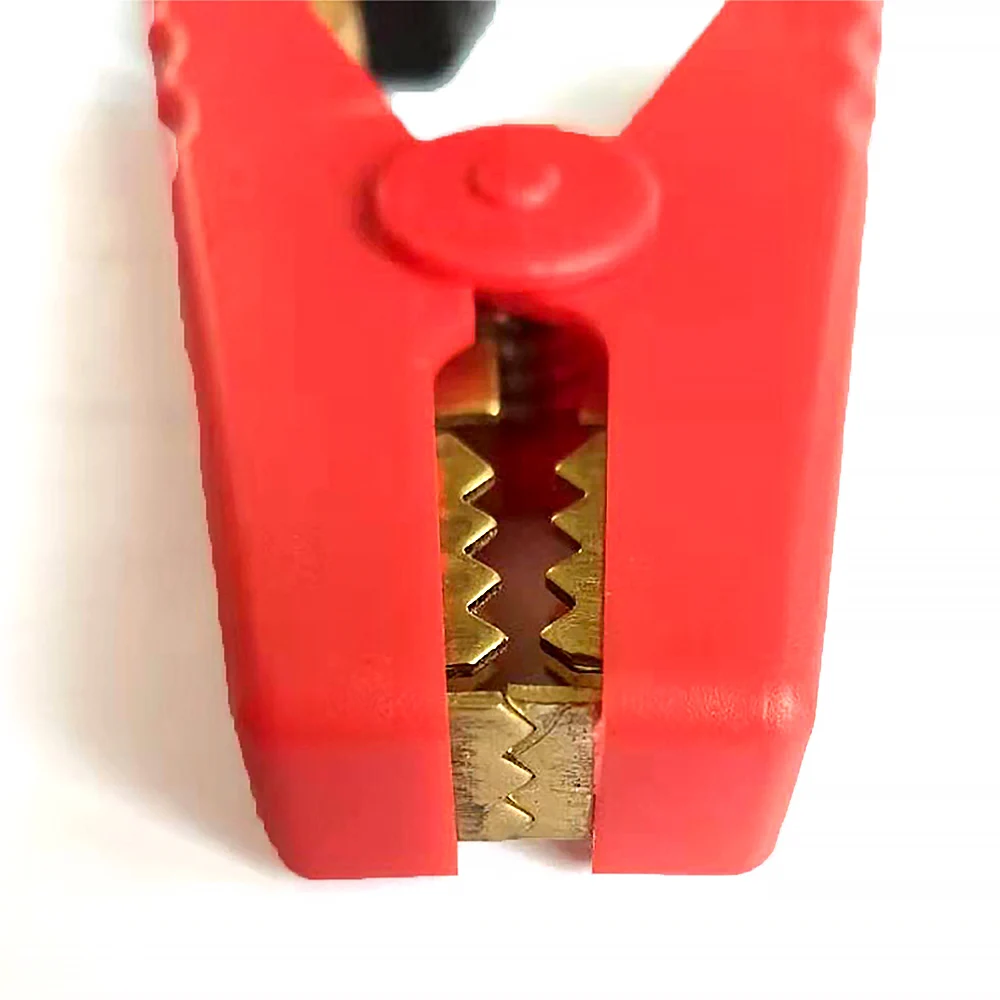 Description Picture 3 of item500A Crocodile Car Caravan Van Battery Alligator Clips Electrical Battery Clamp Test Connector for Jumper Cables Boost