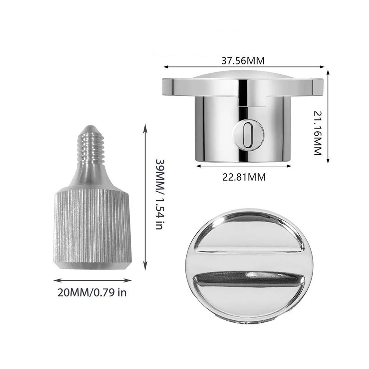 KitchenAid 4.5-5QT Stainless Steel Fixing Screws Kitchen Treasure Front Cover Screw Universal Combination Set Mixer Accessory