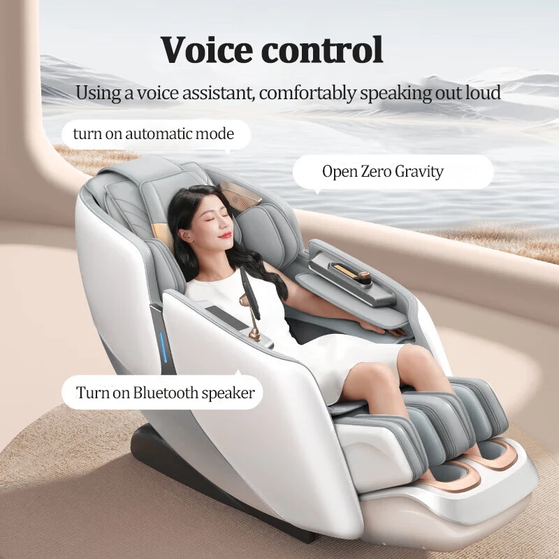 electric massage chair full body Automatic Zero Gravity Heating Massage Chair with Bluetooth Music Massage Roller sofa hot sale 4