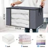 New Large Capacity Clothes Storage Bag Foldable Blanket Storage Containers for Organizing Bedroom Closet 2