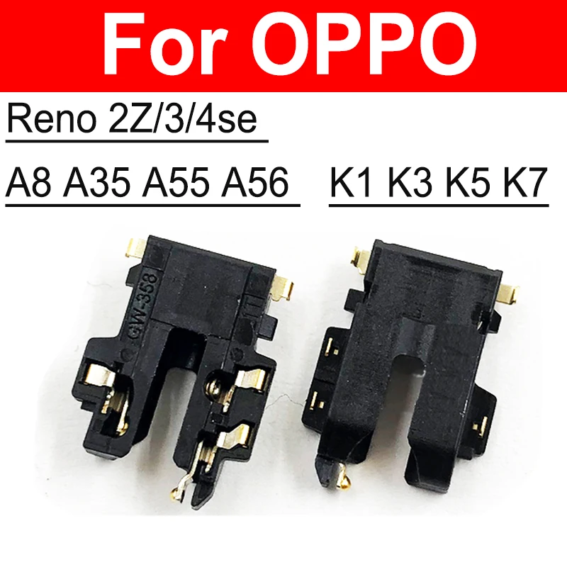 

Headphone Jack Earphone Port For Oppo Reno 2Z 3 4se A8 A35 A55 A56 K1 K3 K5 K7 Earphone Headphone Dock Connector Universal Parts