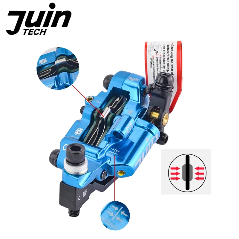 Juin Tech GT-P ハイブリッド油圧ロードディスクブレーキセット