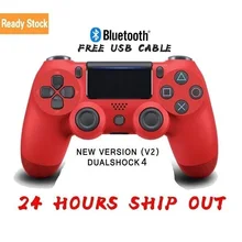 

Ready stock & WarrantyDualShock 4 Wireless Controller V2 with Dual Vibration Game Joystick