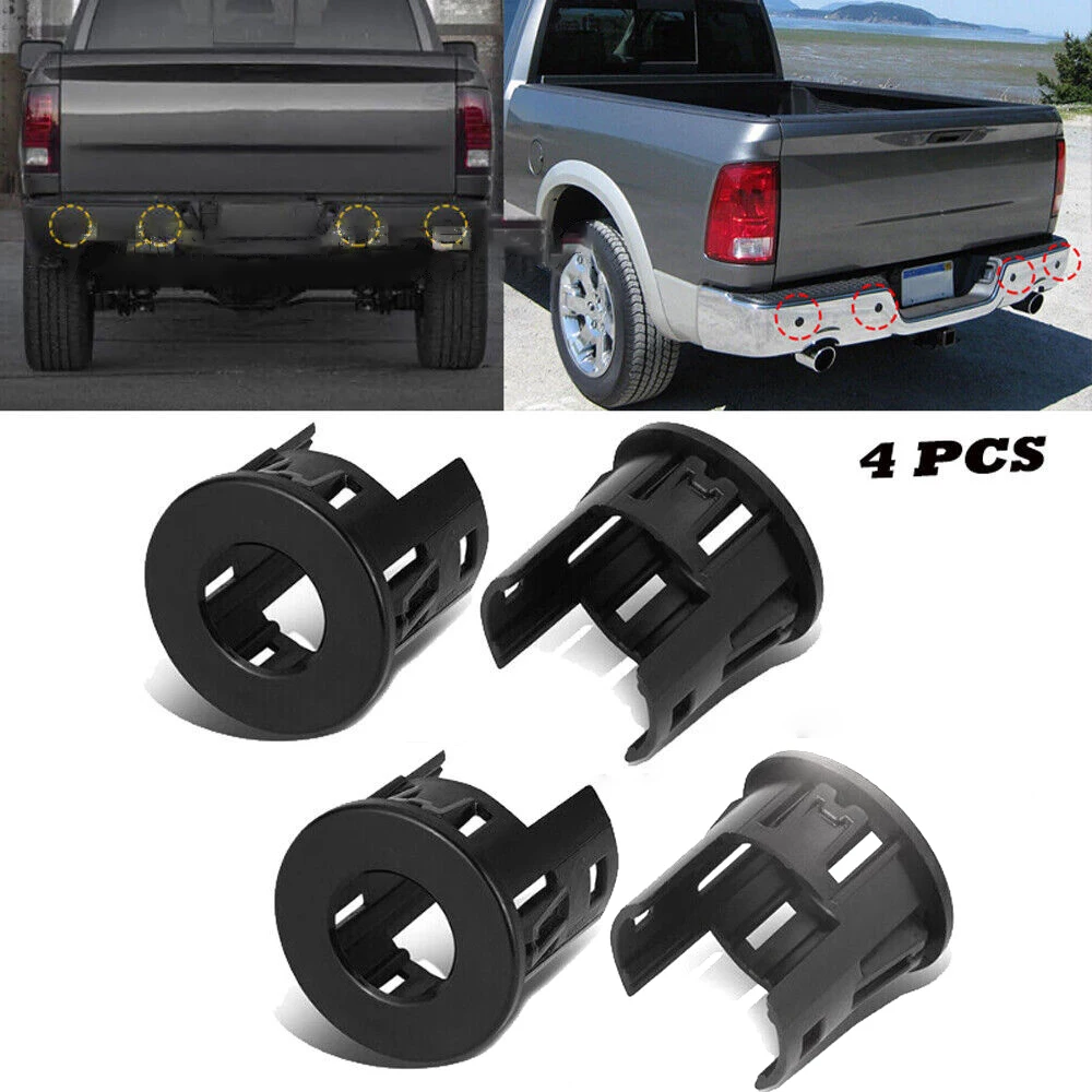 

4pcs Parking Assist Sensor Bezels 5LS52TZZAA for Dodge Ram 1500 14-18
