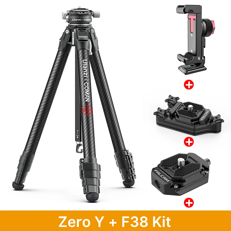 Ulanzi & COMAN Zero F38 カーボンファイバー三脚 Ulanzi & Coman ZERO