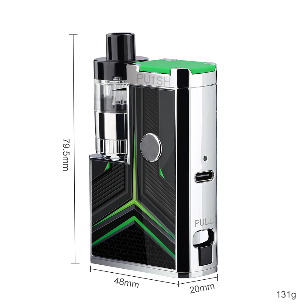 Original LTQ Thumb Box Kit Wax Atomizer Concentrate Vape 650mAh 3.4V-4.2V Rechargeable Battery Ceramics Coil 510 Thread Vaporiz