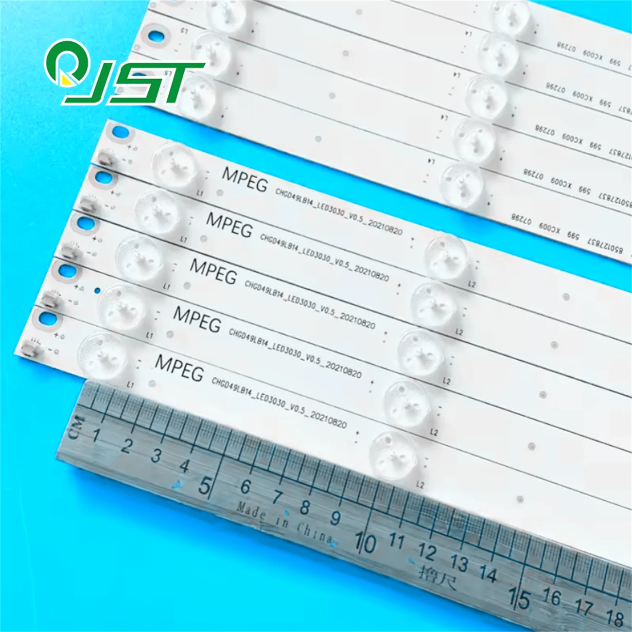 New 10pcs/Kit LED Strips for 49 TV KHP200650C 49D3700i UD49D6000i SN49ABD2100 SN049LD1200E-SSTCF SU4990 AX0491D7 49D1000